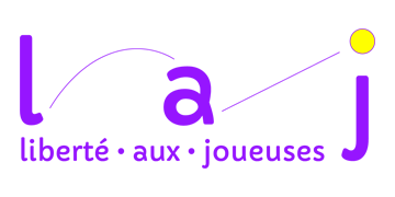 logo LAJ liberté aux joueuses Nicole Abar